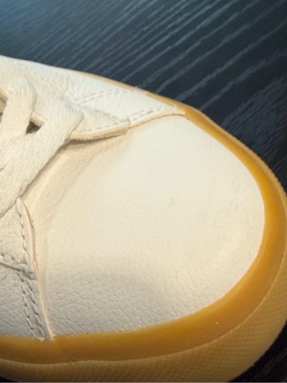 Veja Campo ChromeFree® Leather Sneakers Size Mens 10 Extra White Pekin Poker - Picture 8 of 15